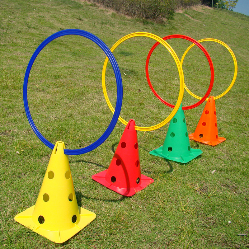 Circle toy ring equipment ring circle circle circle circle jump children's physical fitness agile circle sensitive training football training physical fitness