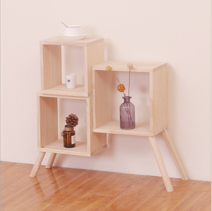 ins Nordic Wind Clothing Clothes Hanger Children Show Wood Stands Solid Wood Terrace Decoration Photographic Props Pendulum