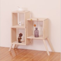 ins Nordic style clothing store hanger childrens display stand solid wood floor decoration photography props ornaments