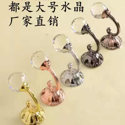 Clothing store wall Crystal adhesive hook wall hanging clothes hanging hanging hanging hanging wall hanging men's and women's clothes hanger display rack treatment