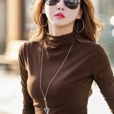 European goods long sleeve T-shirt autumn clothes 2021 New thin base shirt women Spring Autumn Winter with wild clothes