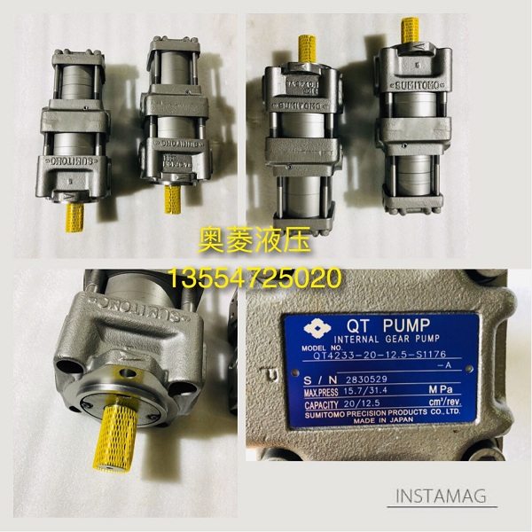 Imported Japanese Sumitomo double oil pump QT4233-20-12 5-S1176-A series pump high pressure oil pump spot