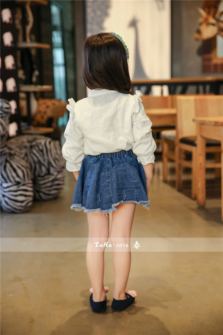 Chemise fille à manche longue - Ref 2085739 Image 47