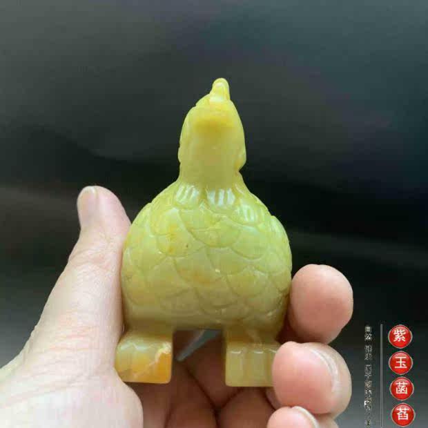 Украшения на руку 老玉古玩玉鸟凤鸟青鸟萌宠手把件小摆件清仓包邮018