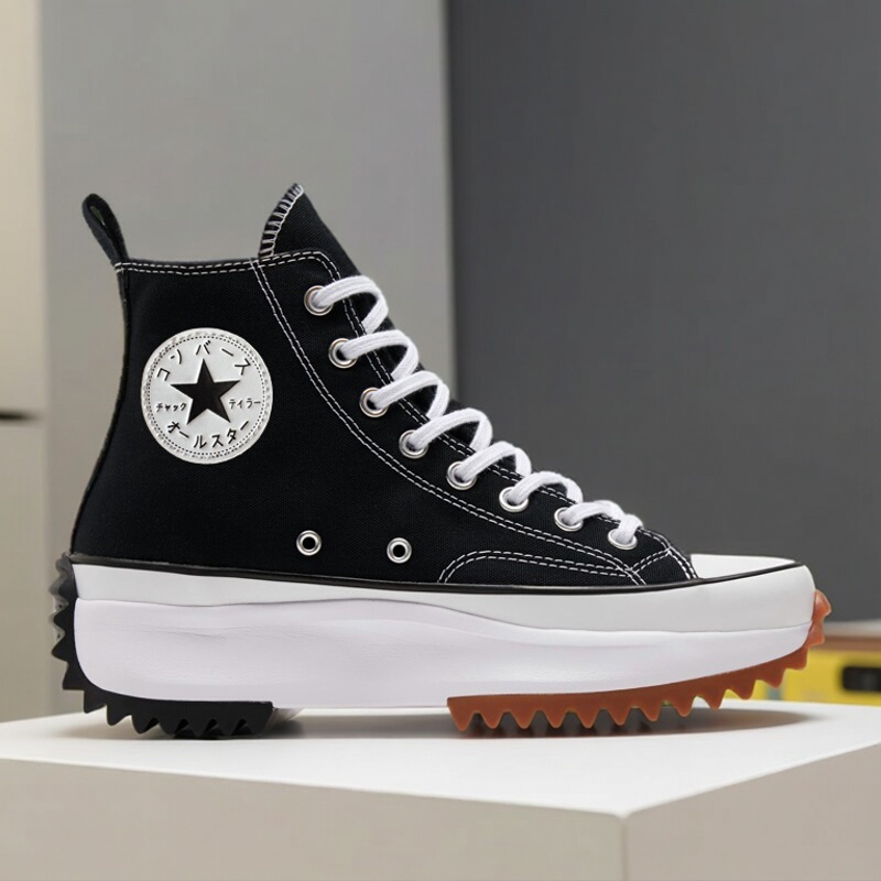 Authentic Official Website Canvas Shoes, Retro Classic High-Top Women's Shoes, Thick-Soled Japanese Low-Top Casual Height-Increasing Men's Couple Shoes