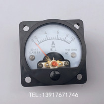 Old round pointer type AC DC ammeter XY SO-45 0-10A board meter head mounting hole 45mm