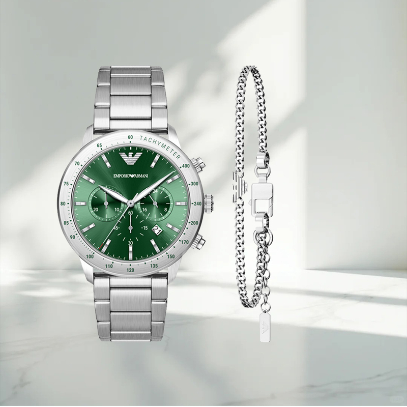 Armani Armani Men's Watch Quartz Steel Band Watch Bracelet Set Wristwatch Chinese Valentine's Day Gift Ar80088Set Armani Armani Men's Watch Quartz Steel Band Watch Bracelet Set Wristwatch Chinese Valentine's Day Gift Ar80088Set