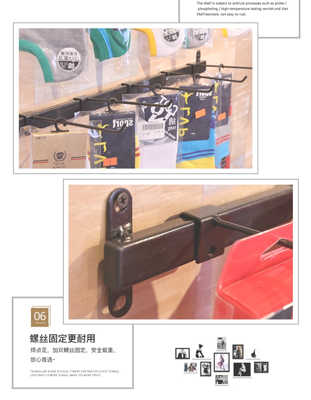 Điện thoại di động phụ kiện móc trưng bày đứng hàng hóa kệ kệ đồ lót nhỏ cửa hàng trang sức kệ trưng bày treo tường