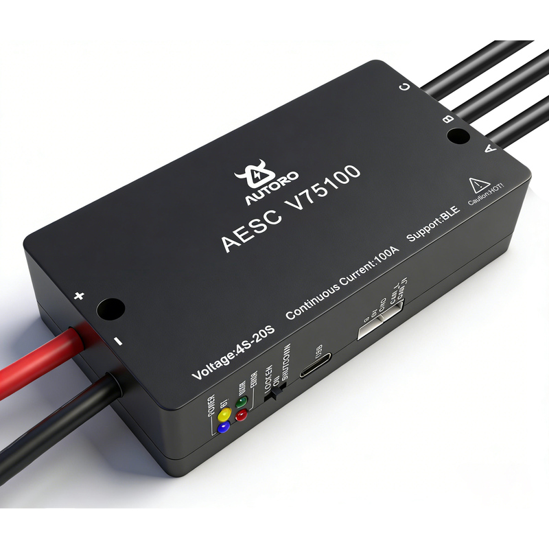 Autoro V75100 Benjamin Esc 100A Electric Skateboard Esc Motor Driver Controller Autoro V75100 Benjamin Esc 100A Electric Skateboard Esc Motor Driver Controller