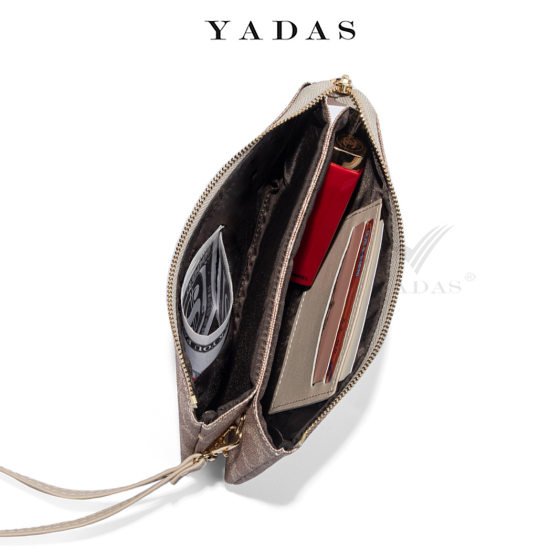 钱包女士长款新款经典椭圆印花老花纹拉链手腕包大气软皮妈妈手提