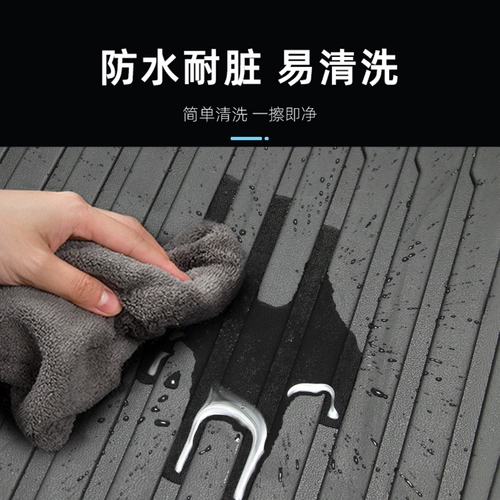 Подходит для ToyotaLAND CRUISER LC200CRUISER, правый руль, водонепроницаемая резиновая подставка для ног из TPE