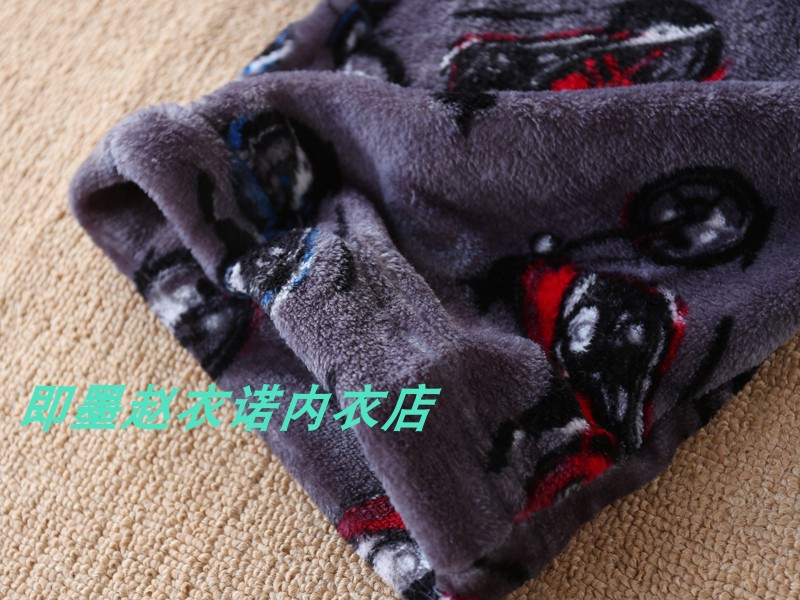Chỉ có 180 người đàn ông Nhật Bản đồ lót pyjama quần nhà flannel cộng với nhung dày tăng cộng với mã phân bón quần kaki nam đẹp