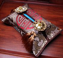 New Chinese Tissue Box Fabric Paper Storage Box Chinese Napkin Tissue Box Car Tissue Box Pumping Tissue Box Fashion