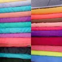 Imported organza wedding dress fabric dress imitation silk fabric tulle wedding DIY handmade accessories transparent yarn multi-color