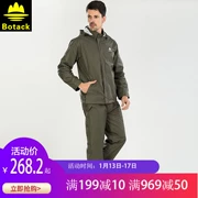 Bout Golf Raincoat Xe điện Phản quang Split Nam Người lớn Câu cá Bộ đồ leo núi Trùm đầu Áo mưa Quần đặt