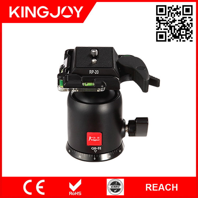 Kingjoy QB-1 Flip snap quick-loading ball table 360 degree panoramic PTZ SLR Camera Spherical with damping PTZ
