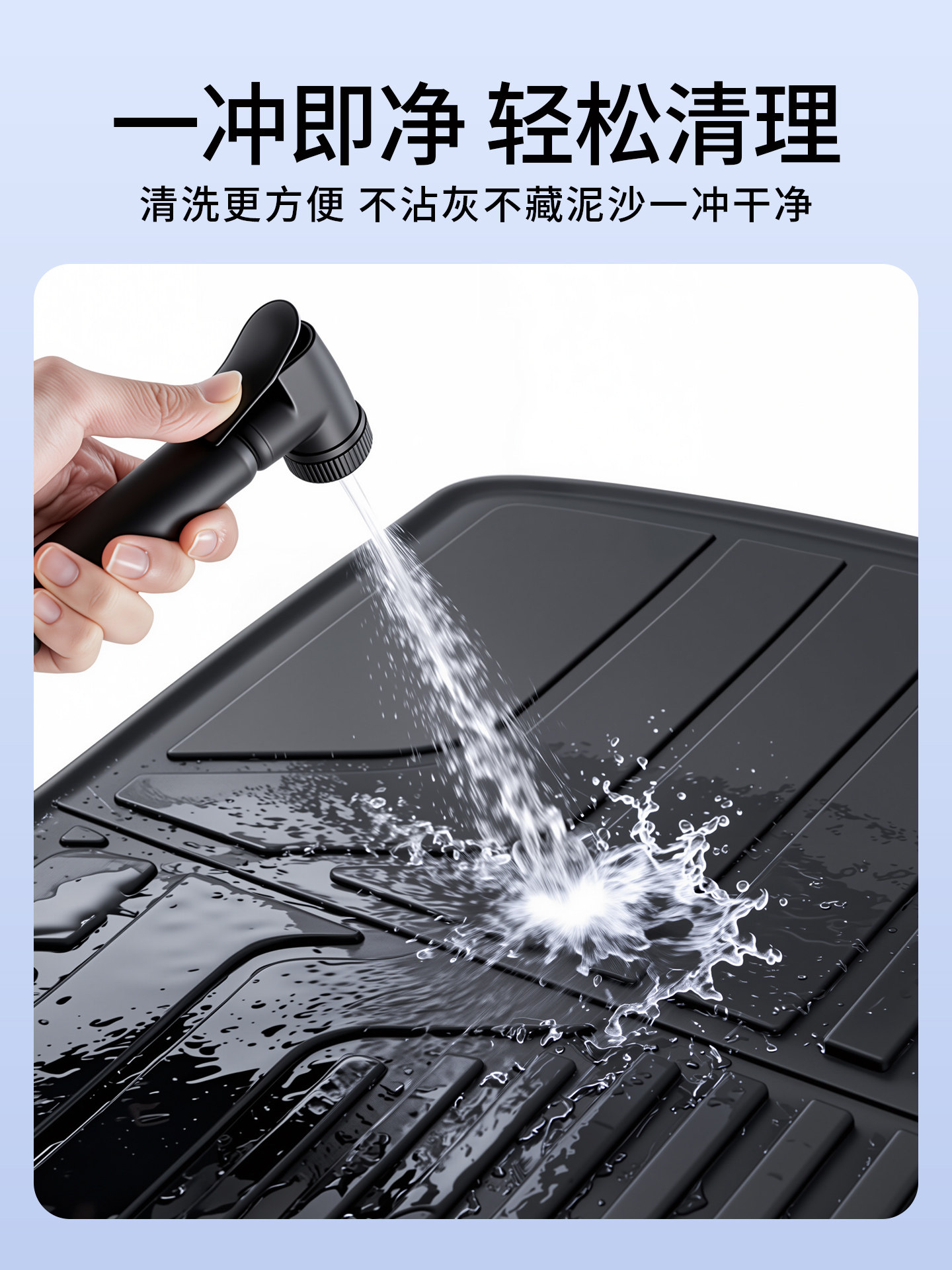Suitable for 25 Models of the New Version of Li Auto I6I8L6L7L8/L9 Trunk Mat Tpe Waterproof Trunk Backrest Integrated Mat