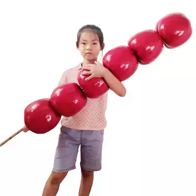 Sugar gourd model icing sugar gourd props stage sugar gourd foam fake sugar gourd simulation super large