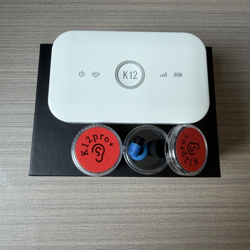 K12 Upgraded Version 12Pro+ Full Network Wireless Small Earphones, Plug in and Use Immediately, Clear Calls