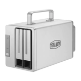 Terramaster D2-340 дисковый шкаф Thunderbolt3 Двойной молниенос 3-х пластинга, ящик для хранения жесткой дисковой коробки поддерживает редактирование фильмов и телевидения RAID1