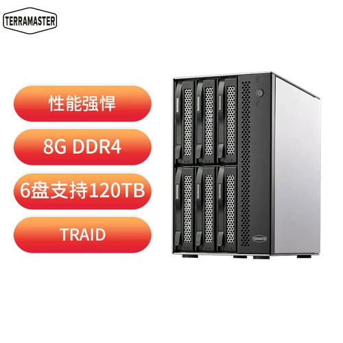 Terra Master T6-423 6 NAS NAS Network Server (intel Quad-Core 8G Memory 2,5GBE)