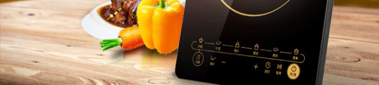 Midea / Midea WK2102 Bếp từ cảm ứng Lò gia dụng Pin thông minh Lẩu chính hãng Lẩu sinh viên Bếp nấu