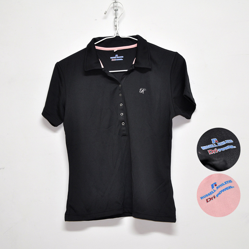 Russell Sports Women's Quick-Drying Golf Outdoor Polo Shirt Breathable Short Sleeves