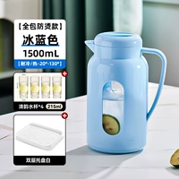 Синяя защитная сумка, защита от ожогов, 1500 мл, 215 мл