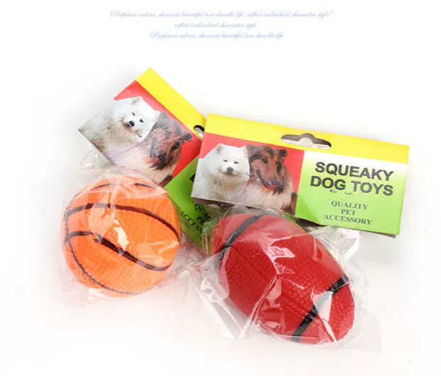 Pet puppy dog ​​toy ball vocal mol cắn đào tạo Teddy gấu con chó con mèo và chó đồ chơi vật nuôi