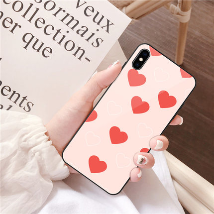 2019幸运色苹果x手机壳8plus女款7plus时尚xs