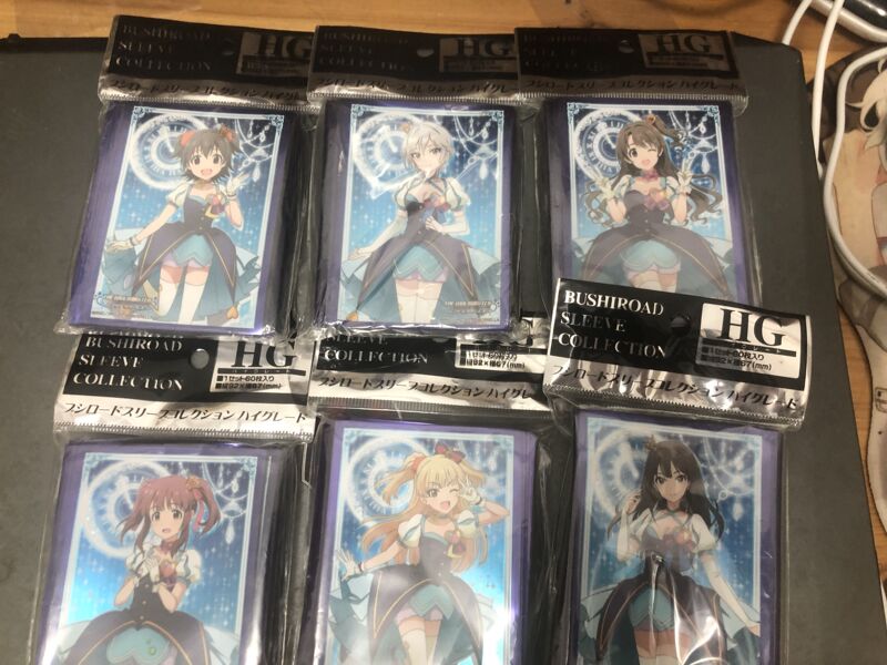 【Star Road Card Studio】Anime Card Sleeves Idolmaster Outfits 【Star Road Card Studio】Anime Card Sleeves Idolmaster Outfits