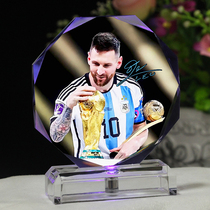 Messi C rohand for football memorabilia fans to send boy classmates ami diy périphérique anniversaire present gaokao