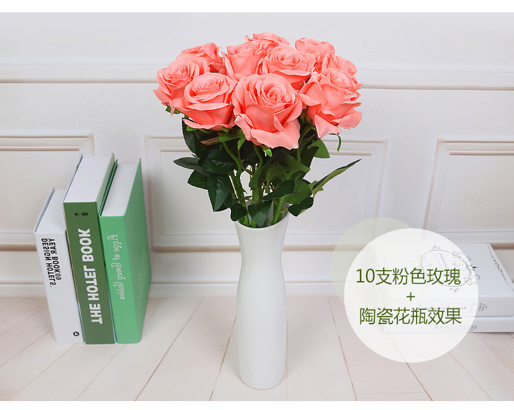 Hoa giả mô phỏng hoa hồng đơn hoa anh đào cẩm chướng phòng khách trang trí nhà hoa cắm hoa trang trí đám cưới - Hoa nhân tạo / Cây / Trái cây cây hoa giả