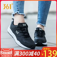 361 giày nữ 2018 mùa thu mới chính hãng giày thông thường dành cho nữ 361 độ mùa đông giày chạy bộ thể thao nữ R giày sneaker 