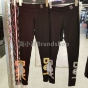 Hàn Quốc mua hàng chính hãng BOY KOREA mùa hè mỏng mát in bên ngoài mặc quần legging B81LG1002 - Quần tây thường