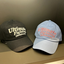 Korean counter UFC 23 new embroidered logo versatile baseball cap couple INS sun visor same style for men and women