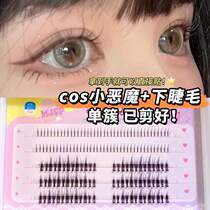 COS Little Devil Up and Lower Eyelash Cluster Cluster Cluster Cut-up and Lower Simulation