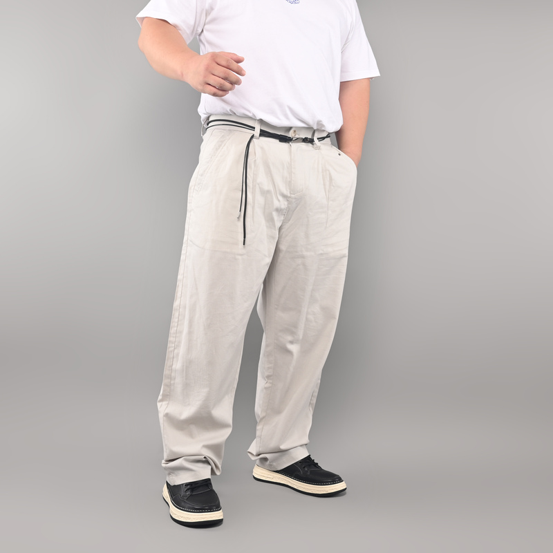 Um Studio's Finely Crafted Original Eagle-Beak Hook Micro-Tapered Three-Dimensional Cut Loose Casual Pants Thin