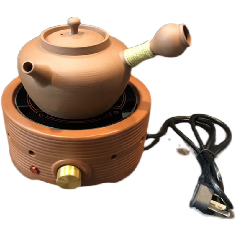 Zhengdao black crystal furnace Ultra-quiet non-radiation tea brewing furnace black crystal furnace No pick pot warm tea furnace heating non-radiation furnace