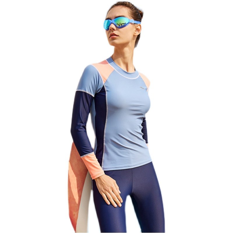 Hosa Haosha Swimwear Women's Outdoor Long Sleeve Pants Surfing Suit Beach Sunscreen Swimming Suit 221116107