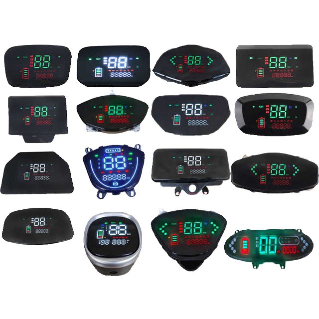 Electric Vehicle Instrument Display Screen, Electric Bike Display Screen Modification, Color Screen Dashboard, 48V 60V 72V Speed and Mileage Meter