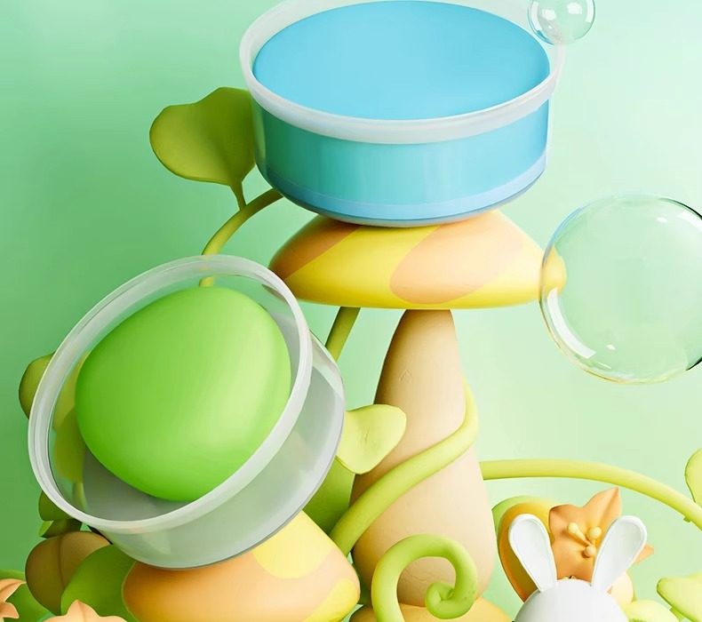 【中国直邮】 晨光文具 晨光   超轻粘土 儿童无毒彩泥橡皮泥     手工益智玩具    24色抗菌黏土袋装(送工具刀)