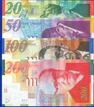 Israel 2008-2012 edition 20 50 100 200 shekel 4 full sets