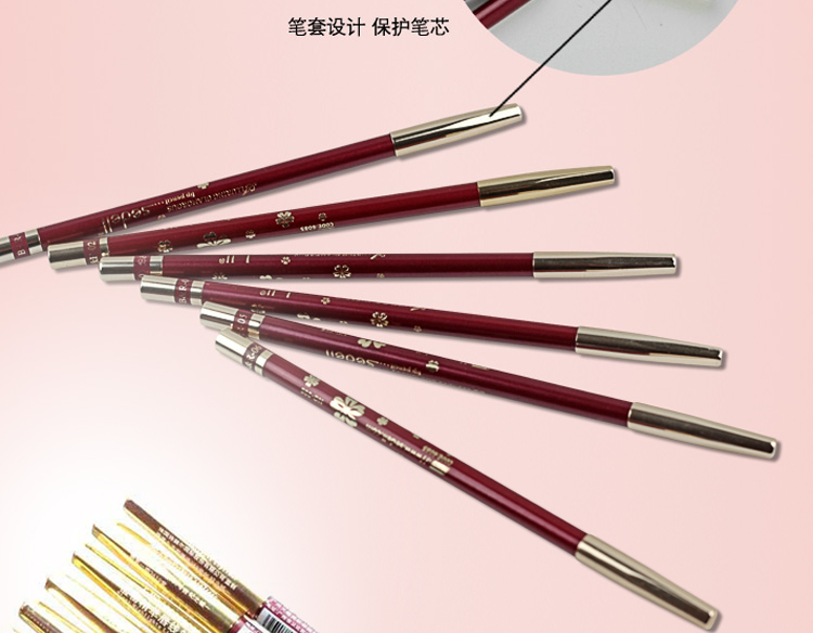 Sedell thơ lip bút chì chiết xuất thực vật môi lót không thấm nước chất chống mồ hôi lâu dài son môi bút 	son bút chì the face shop