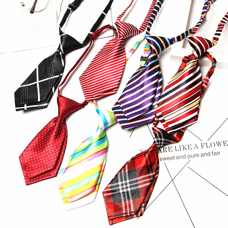 Korean students plaid collar flower children baby British style College wind free shirt Short tie Bow tie female