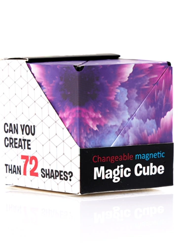 Вариационный неограниченный трехмерный кубик Рубика, трансформер, магнитный конструктор, интеллектуальная игрушка для тренировок, объемная геометрия, 3D