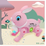 Кролик, электрическая реалистичная игрушка, раннее развитие, белый кролик