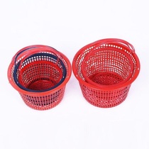 Blueberry picking fruit basket 12 portable vegetable bayberry strawberry basket round plastic frame 3 baskets disposable straight