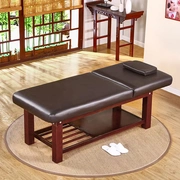 Rắn gỗ làm đẹp giường vật lý trị liệu giường gấp massage massage thẩm mỹ viện dành riêng nhà tóc salon - Hair Salon / Nội thất làm đẹp