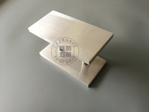 Clothing Shop Door Handle Square Aluminum Alloy Kenderki Door Handle Push-and-pull Wooden Door Handle Glass Door Handle